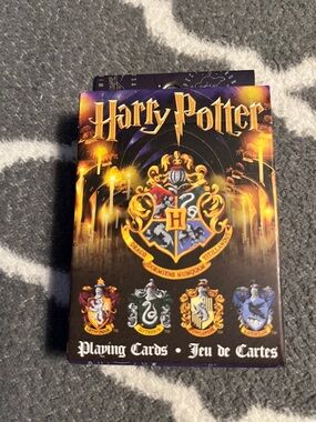 Warner Bros. Harry Potter Playing Cards - Black, Gold, Purple
